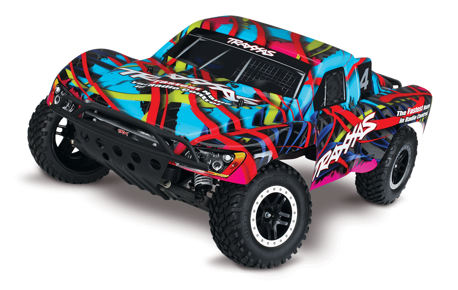Traxxas 1 10 Slash 2WD VXL RTR with TSM 58076 4 Hawaiian