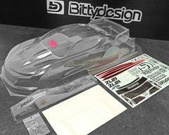 Bittydesign ZL21 1/10 Pro No Prep Street Eliminator Drag Racing Body (Clear) (BDYDG-ZL21)
