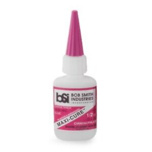 Bob Smith Maxi-Cure Extra Thick CA Glue 1/2 oz (BSI-111)