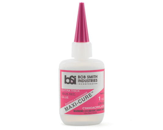 Bob Smith Maxi-Cure Extra Thick CA Glue 1 oz (BSI-112)