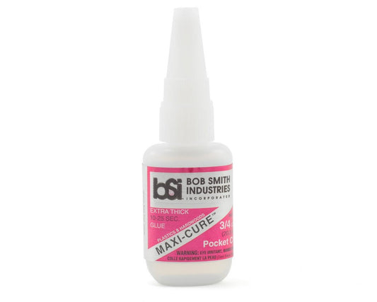Bob Smith Maxi-Cure Pocket CA Glue 3/4 Oz. (BSI-135)