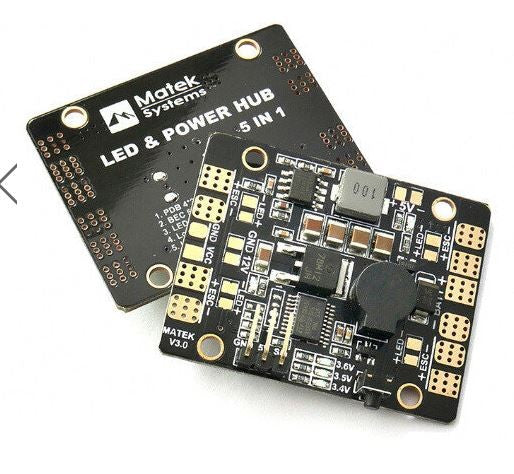 Matek LED & POWER HUB 5in1 V3 Power Supply Board