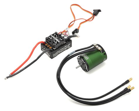 Castle Creations Mamba X 1/10 Brushless Combo w/1406 Sensored Motor (7700kV) (CSE010015504)