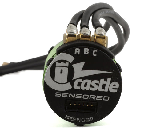 Castle Creations Mamba Micro X2 Waterproof 1/14th Scale Sensored Brushless Combo (4400Kv) (CSE010-0171-04)