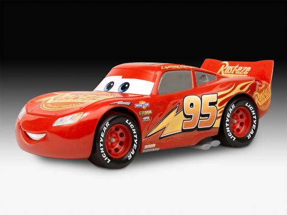 Revell 1/24 Disney Cars Lightning McQueen (RMX851988)
