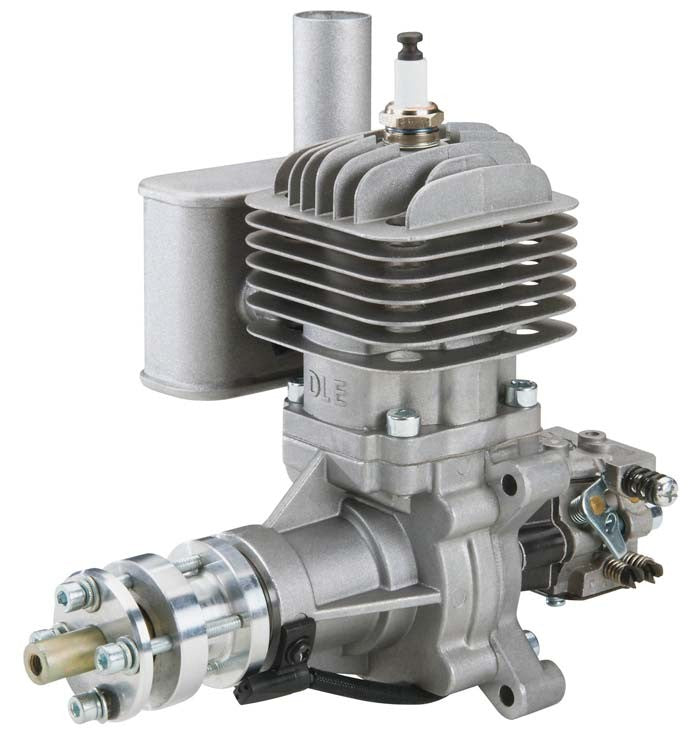 DLE-30cc Gas Engine Rear Carb w/EI & Muffler (DLEG0031)