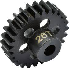 Hot Racing 26t Steel Mod 1 Pinion Gear 5mm (NSG26M1) Hot Racing