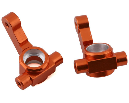 ST Racing Concepts DR10 Aluminum Steering Knuckles (Orange) (2) Amain Hobbies