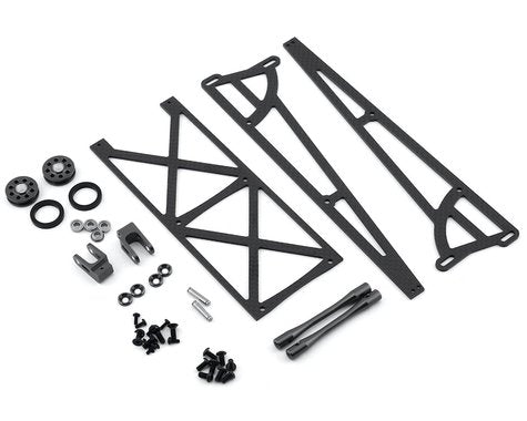 DragRace Concepts Team Associated DR10 Anti Roll Bar "ARB" System (Grey) (DRC-409-0003)