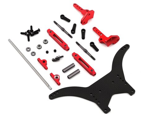 DragRace Concepts Team Associated DR10 Anti Roll Bar "ARB" System (Red) (DRC-409-0001)