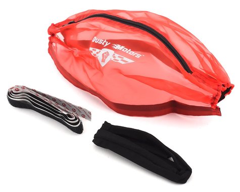 Dusty Motors Traxxas E-Revo/Summit Protection Cover (Red) (DTY-TRX0013)