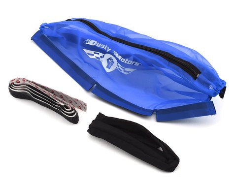Dusty Motors Traxxas Slash 2wd LCG Chassis Protection Cover (Blue) (DTY-TRX0092)