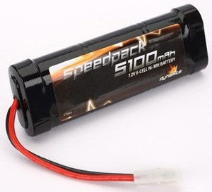Dynamite Speedpack 5100mAh NiMH 6-Cell 7.2V  Flat with TAM Conn (DYN1090)