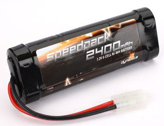 Dynamite Speedpack 2400mAh NiMH 6-Cell 7.2V  Flat with TAM Conn (DYN1060)