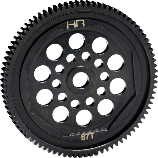 Hot Racing 87T 48p Hardened Steel Spur Gear Asc T4B4 Enduro (EDR887T) Hot Racing