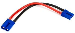 E-flite EC5 Extension Lead with 6" Wire, 10 AWG (EFLAEC506)