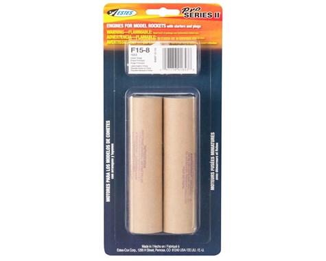 Estes F15-8 29mm Engine PSII (2) (EST1653)