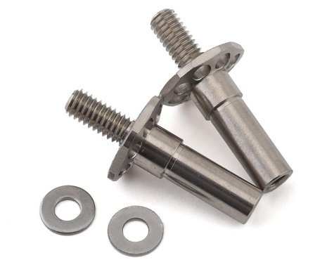 Exotek DR10 Titanium Front Axles (2) (EXO1976) Amain Hobbies
