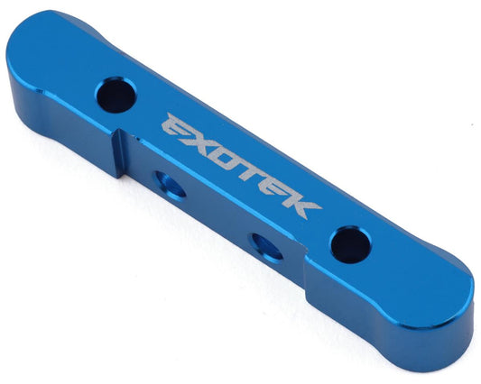 Exotek DR10 Aluminum HD "D" Rear Arm Mount (Blue) (EXO2046) Amain Hobbies