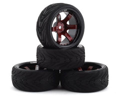 Firebrand RC Bloodshot RT9 Pre-Mounted On-Road Tires (4) (FRB99568)