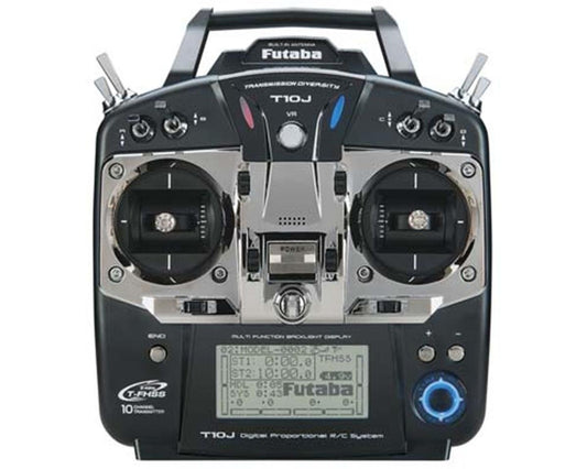 Futaba 10J 2.4GHz S/FHSS Radio System (Airplane) w/R3008SB Receiver (FUT01004371-3)