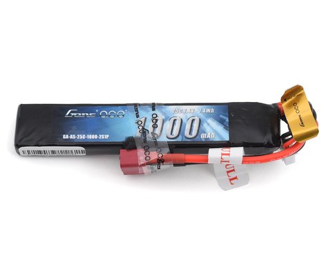 Gens Ace 2S 25C Airsoft LiPo Battery w/Deans Plug (7.4V/1000mAh)