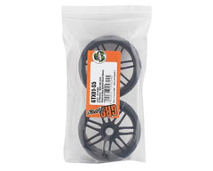 GRP GT - TO1 Revo Belted Pre-Mounted 1/8 Buggy Tires (Black) (2) (S5) w/17mm Hex