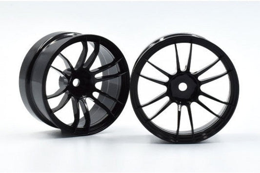Reve D Drift Wheel UL12 (BLACK, Offset 6, 2pcs) (RW-UL12K8) Vertex RC