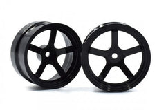 Reve D Drift Wheel DP5 (Black, Offset 6, 2pcs) (RW-DP5K6)