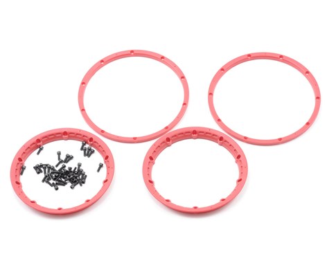 HPI Wheel Beadlock Rings (Red) (2) (Baja 5B) (HPI3275)