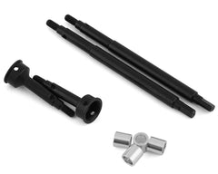 Hot Racing Traxxas TRX-4M +5mm Front & Rear Hardened Steel Drive Axles (HRASTRXM39W05)