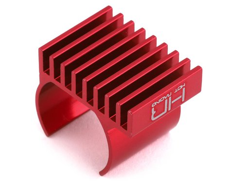 Hot Racing Axial SCX24 030 Motor Heat Sink (Red) (HRASXTF030H02)