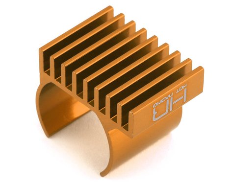 Hot Racing Axial SCX24 030 Motor Heat Sink (Gold) (HRASXTF030H04) Hot Racing