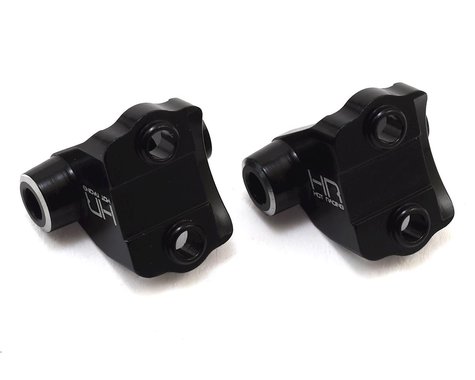 Hot Racing Traxxas TRX-4 Aluminum Rear Lower Link & Shock Mount Set (Black) (2) (HRATRXF12AR01)
