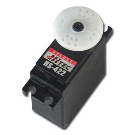 Hitec Std Dlx Dual Oilite BB Servo HS-422: Universal (HRC31422S)