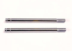Traxxas Shock Shafts, Steel, Chrome Finish (Long)(2) (1664)