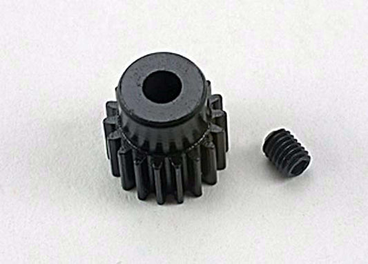 Traxxas Gear, 18-T Pinion (48-Pitch) / Set Screw (1918)