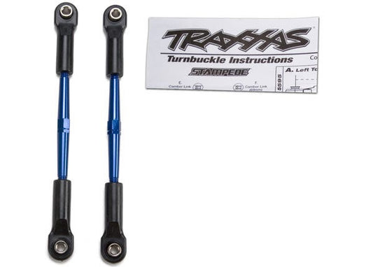 Traxxas Turnbuckles, Aluminum (blue-anodized) (2336A)
