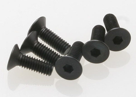 Traxxas Screws, 4x12mm Countersunk Machine (hex drive) (6) (2542) TRAXXAS