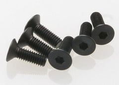 Traxxas Screws, 4x12mm Countersunk Machine (hex drive) (6) (2542)