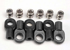Traxxas Rod Ends, Short (6)/ Hollow Balls (6) (2742X)