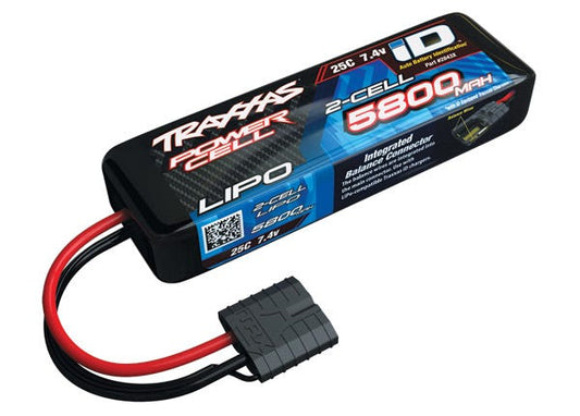 Traxxas 2S LiPo 5800mAh  7.4V 25C (2843X)