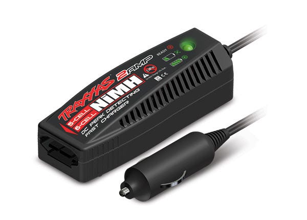 Traxxas Charger, DC, 2 Amp (5 - 7 cell, 6.0 - 8.4 volt, NiMH) (2974)