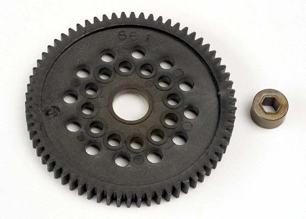 Traxxas Spur Gear (66-Tooth) (32-Pitch) w/Bushing (3166) TRAXXAS