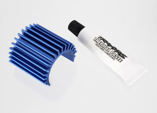 Traxxas Heat Sink, Velineon® 380 Brushless Motor, Aluminum (blue-anodized) (3374)