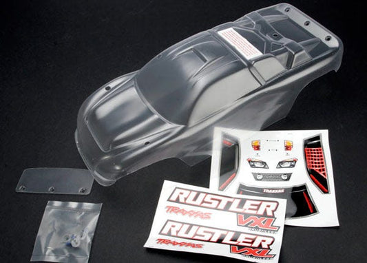 Traxxas Body, Rustler® (clear, requires painting) (3714)