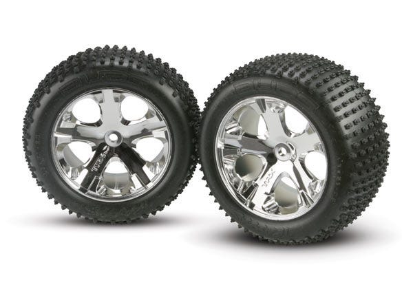 Traxxas Tires & Wheels, Assembled, Glued (2.8") (3770)