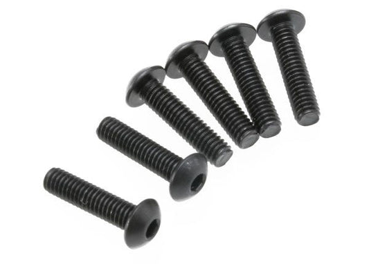 Traxxas Screws, 4x16mm Button-Head Machine (hex drive) (6) (3933) TRAXXAS