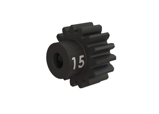 Traxxas Gear, 15-T Pinion (32-p), Heavy Duty (machined, hardened steel)/ Set Screw (3945X)