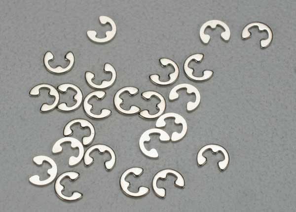 Traxxas E-Clips, 1.5mm (24) (5150) TRAXXAS
